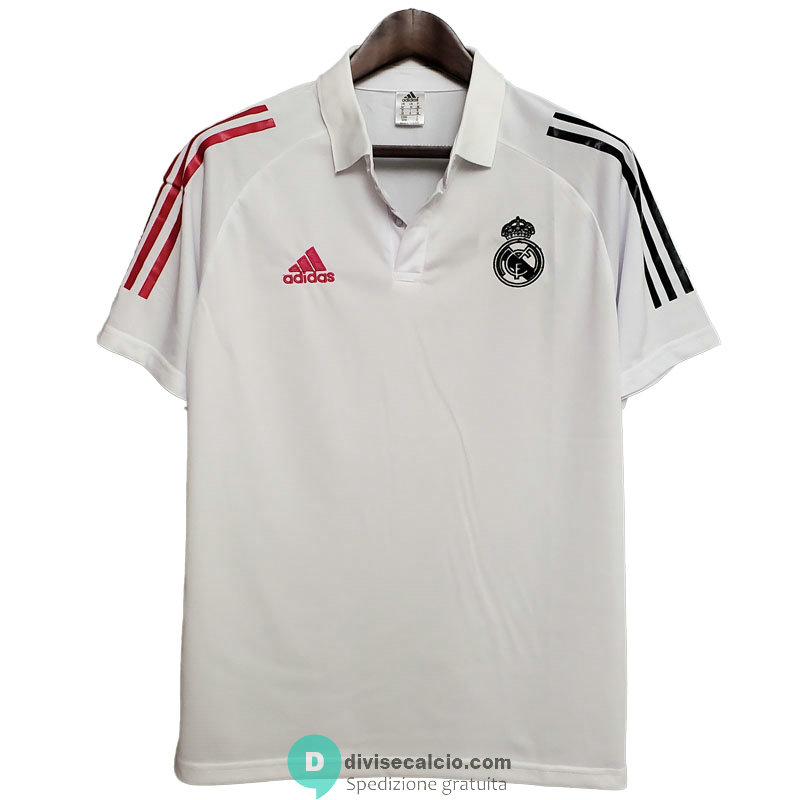 Maglia Real Madrid Polo White 2020/2021