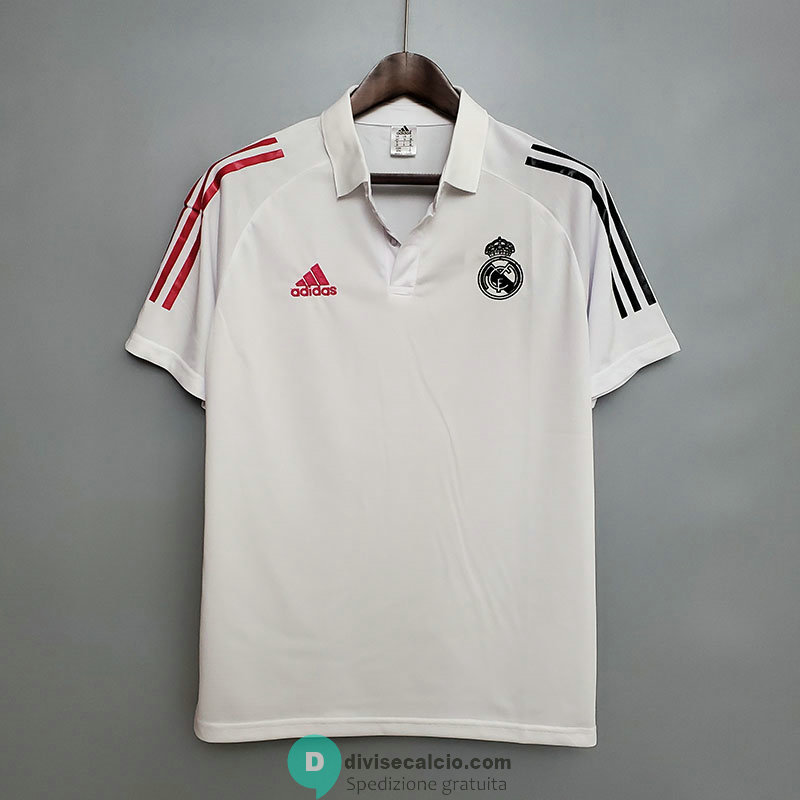 Maglia Real Madrid Polo White 2020/2021