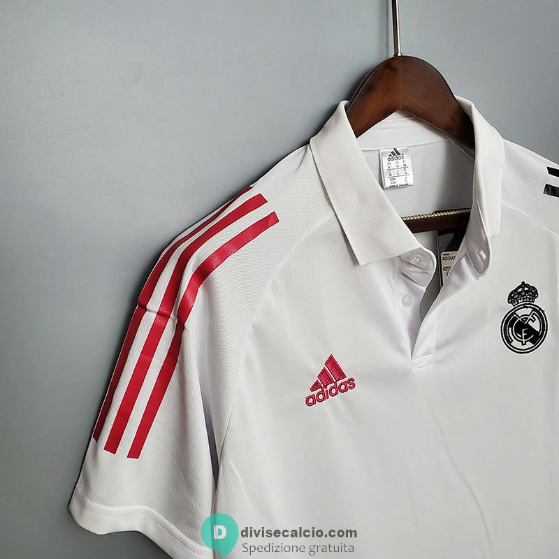 Maglia Real Madrid Polo White 2020/2021