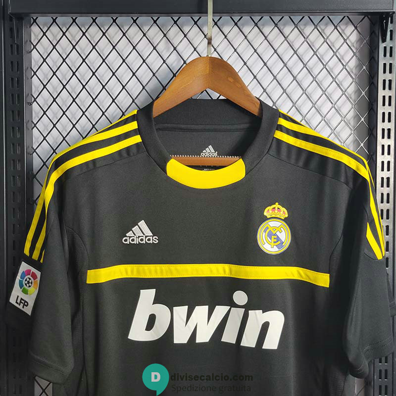 Maglia Real Madrid Portiere Black Retro Gara Home 2011/2012