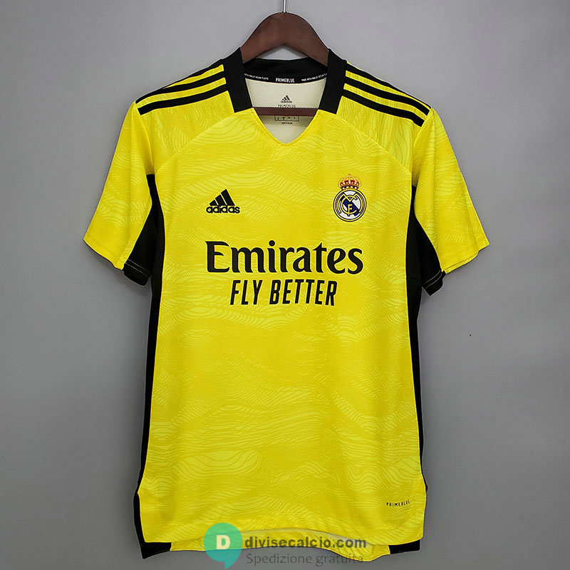 Maglia Real Madrid Portiere Yellow 2021/2022