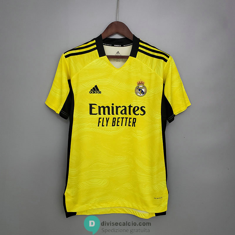 Maglia Real Madrid Portiere Yellow 2021/2022