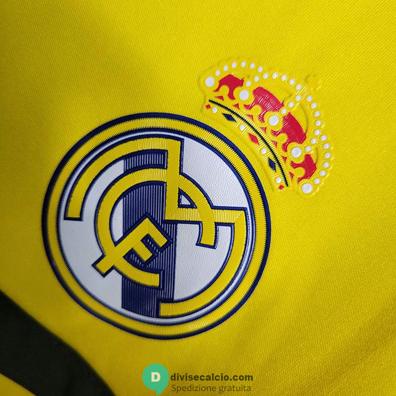 Maglia Real Madrid Portiere Yellow Retro Gara Home 2011/2012