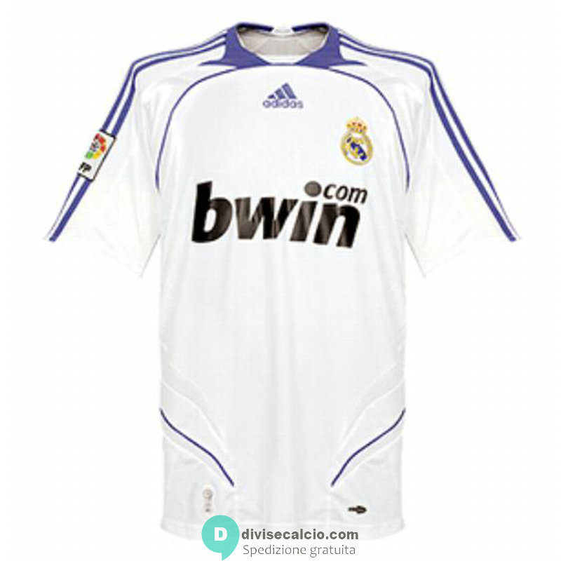 Maglia Real Madrid Retro Gara Home 2007 2008