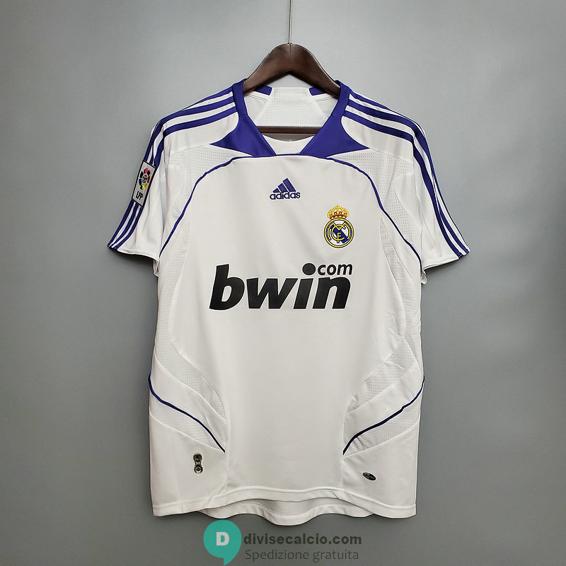 Maglia Real Madrid Retro Gara Home 2007 2008