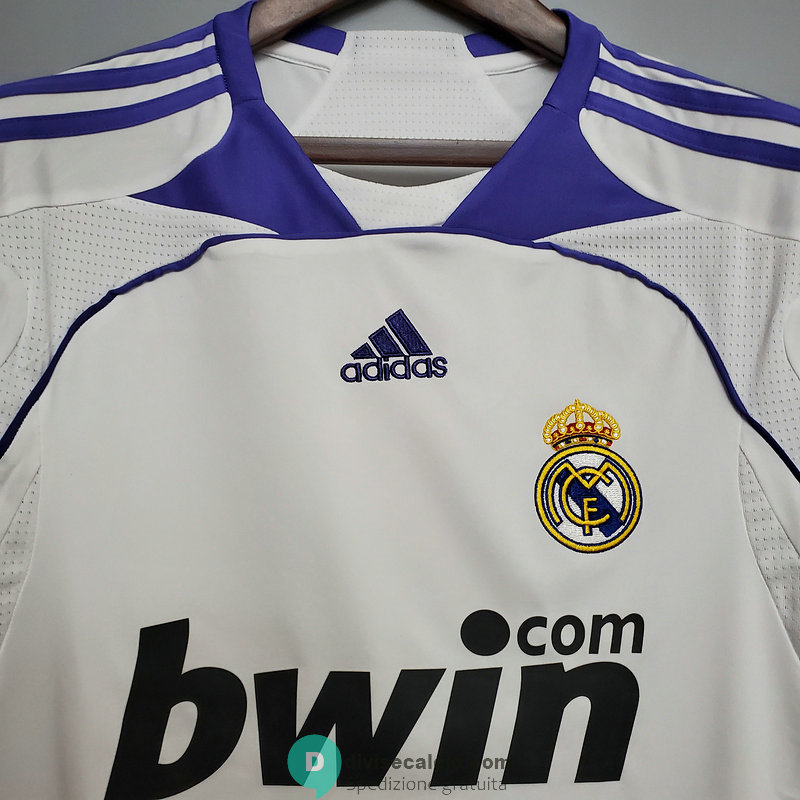 Maglia Real Madrid Retro Gara Home 2007 2008