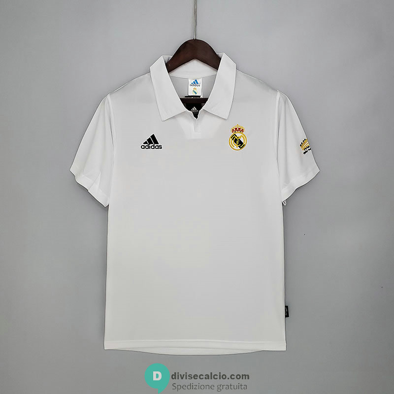 Maglia Real Madrid Retro Gara Home Champions League 2002/2003