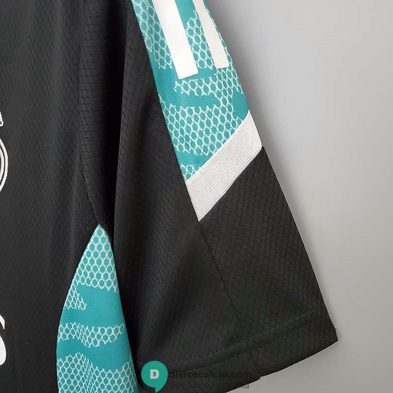 Maglia Real Madrid Training Black Green III 2021/2022