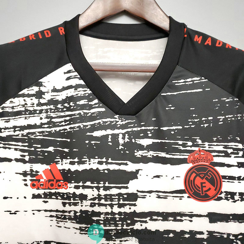 Maglia Real Madrid Training Black White 2020/2021