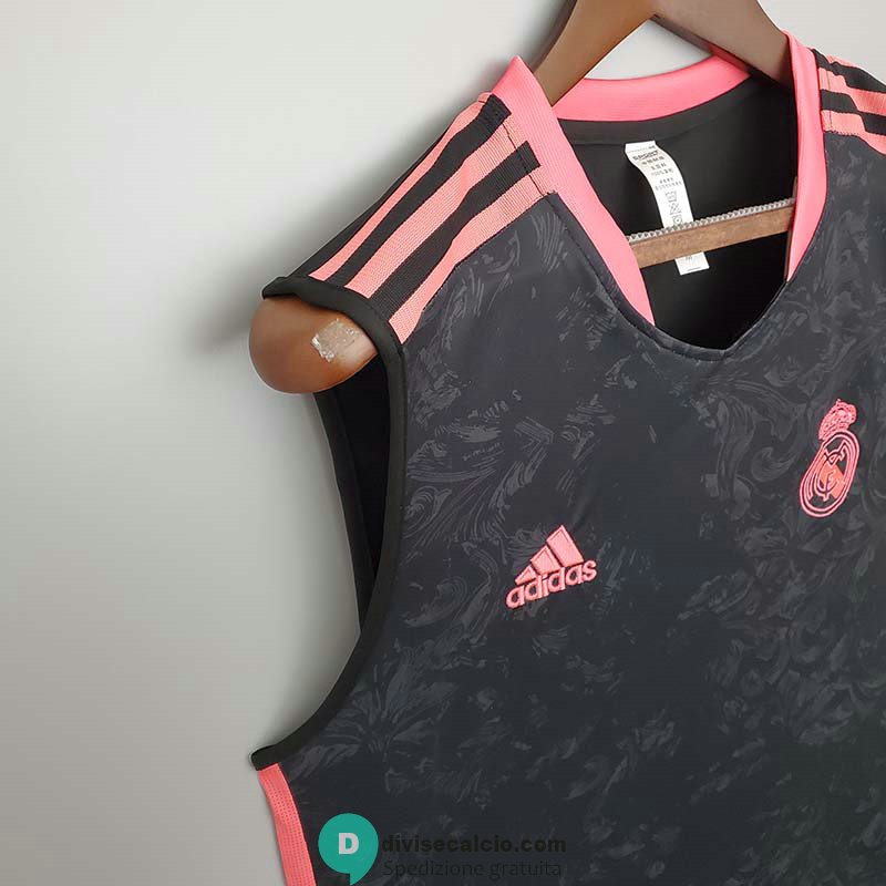 Maglia Real Madrid Vest Training Black II 2021/2022