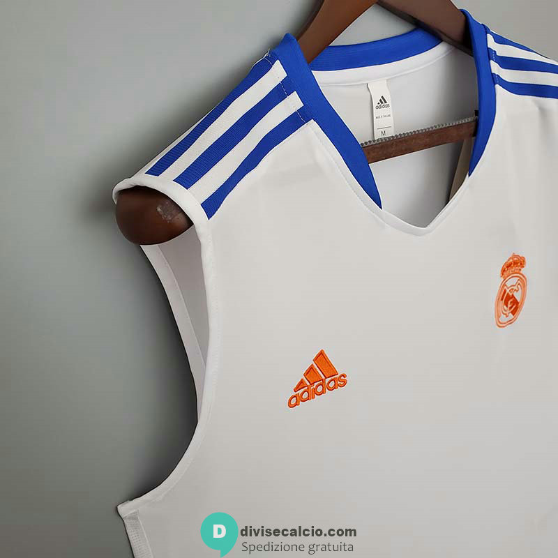 Maglia Real Madrid Vest White II 2021/2022