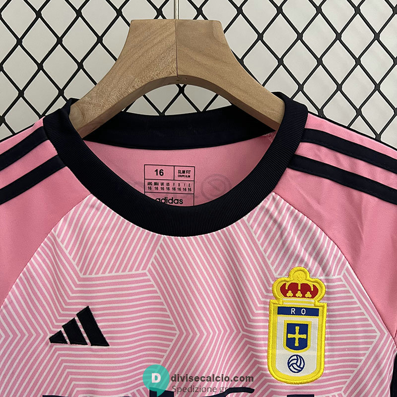 Maglia Real Oviedo Bambino Gara Away 2023/2024