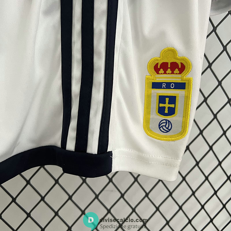 Maglia Real Oviedo Bambino Gara Home 2023/2024