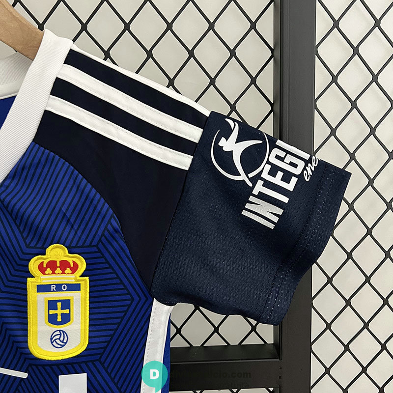 Maglia Real Oviedo Bambino Gara Home 2023/2024