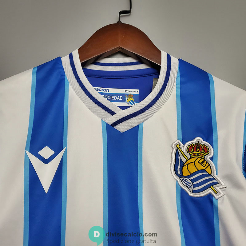 Maglia Real Sociedad Bambino Gara Home 2020/2021