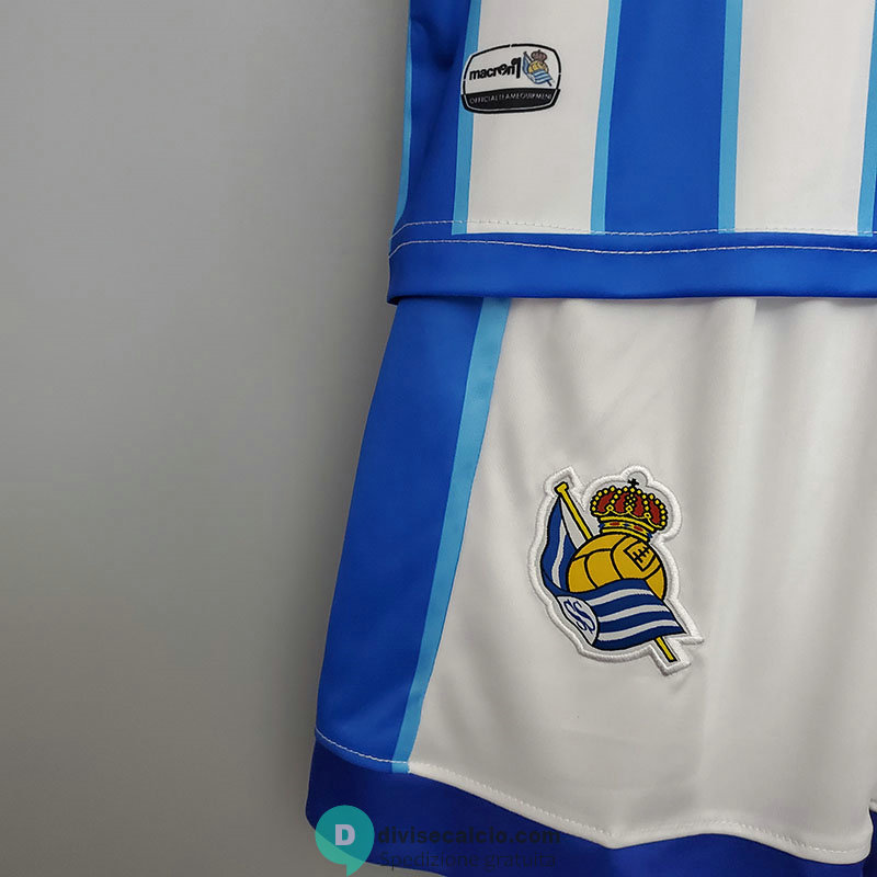 Maglia Real Sociedad Bambino Gara Home 2020/2021