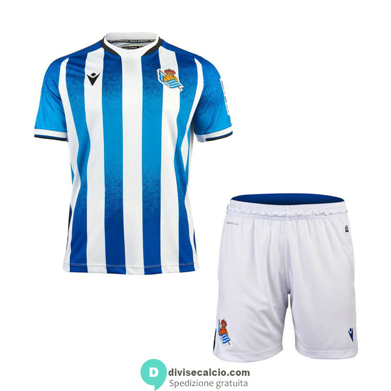 Maglia Real Sociedad Bambino Gara Home 2021/2022