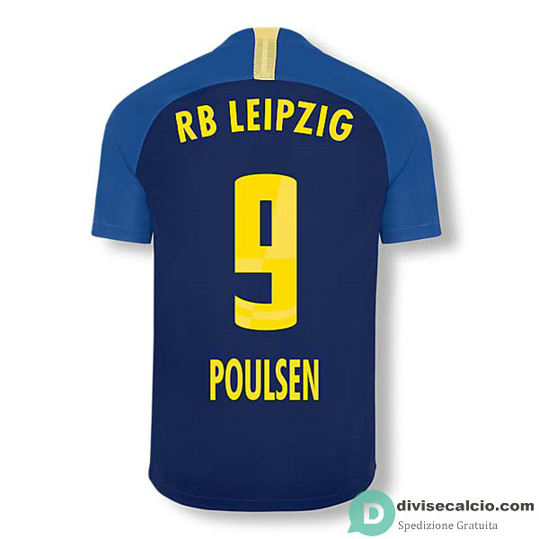 Maglia Red Bull Leipzig Gara Away 9#POULSEN 2018-2019