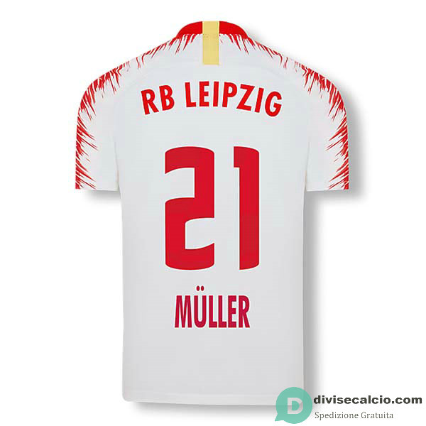 Maglia Red Bull Leipzig Gara Home 21#MULLER 2018-2019