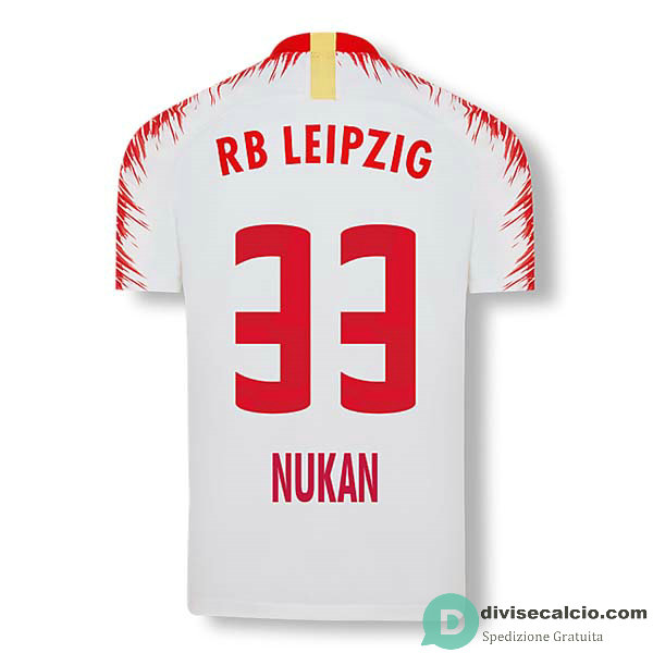 Maglia Red Bull Leipzig Gara Home 33#NUKAN 2018-2019