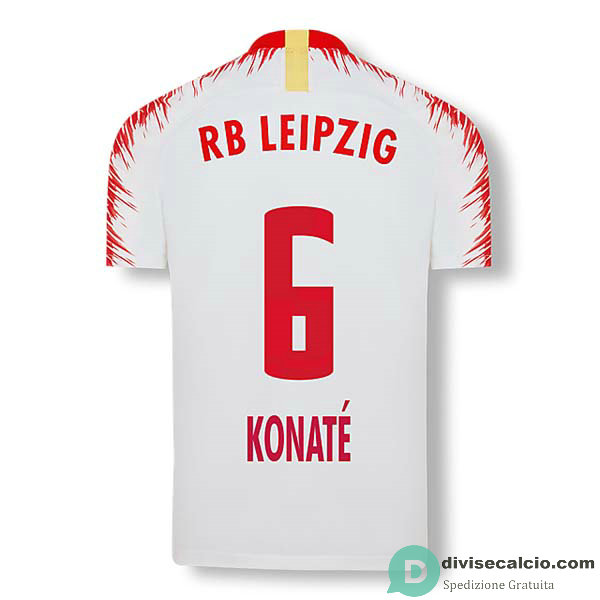 Maglia Red Bull Leipzig Gara Home 6#KONATE 2018-2019