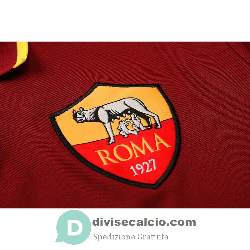 Maglia Roma Polo Red 2020/2021