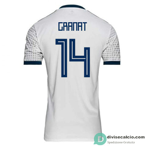 Maglia Russia Gara Away 14#GRANAT 2018