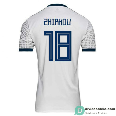 Maglia Russia Gara Away 18#ZHIRKOV 2018