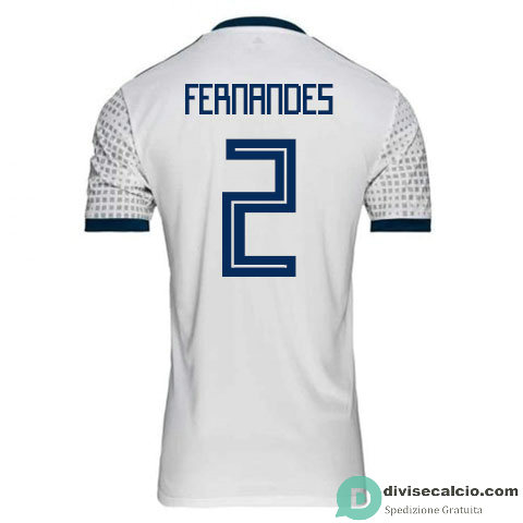 Maglia Russia Gara Away 2#FERNANDES 2018