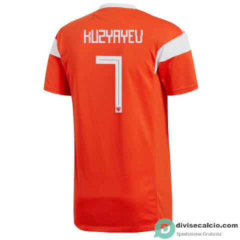 Maglia Russia Gara Home 7#KUZYAYEV 2018