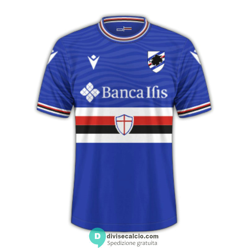 Maglia Sampdoria Gara Home 2023/2024