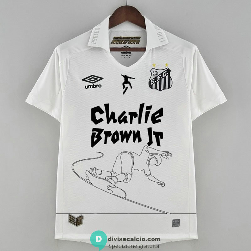 Maglia Santos FC Charlie Brown Jr 10 2022/2023