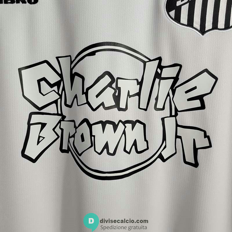 Maglia Santos FC Charlie Brown Jr White 2022/2023