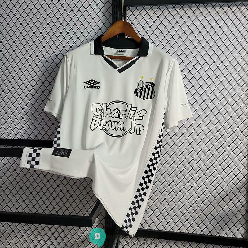 Maglia Santos FC Charlie Brown Jr White 2022/2023