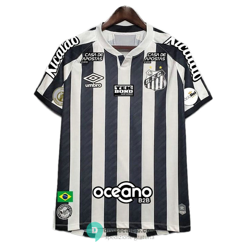 Maglia Santos FC Gara Away 2020/2021 All Sponsors