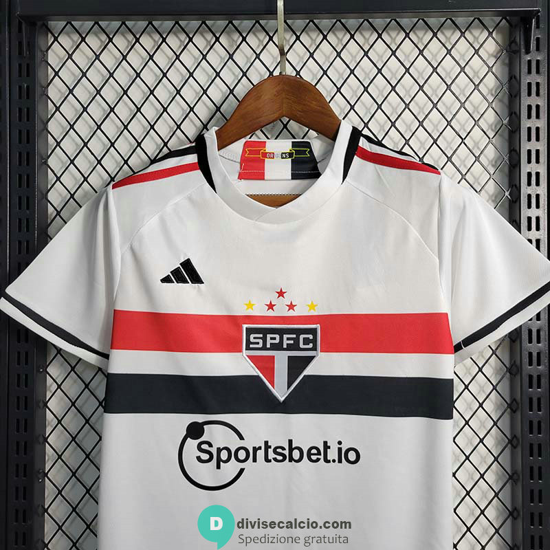Maglia Sao Paulo FC Bambino Gara Home 2023/2024