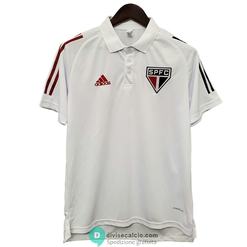 Maglia Sao Paulo FC Polo White 2020/2021