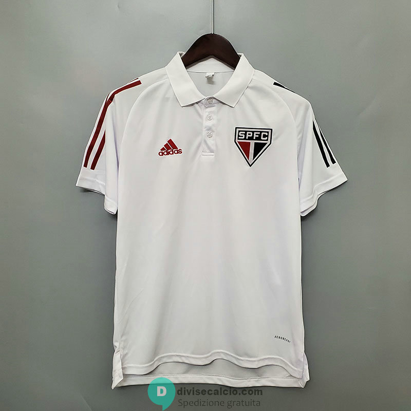 Maglia Sao Paulo FC Polo White 2020/2021