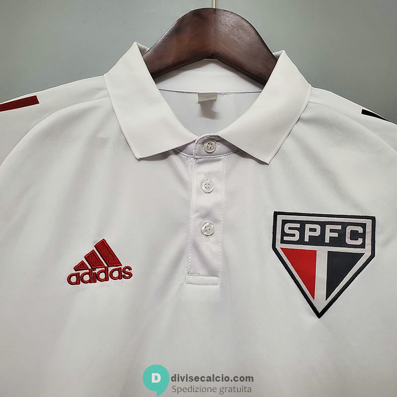 Maglia Sao Paulo FC Polo White 2020/2021