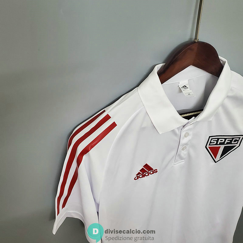 Maglia Sao Paulo FC Polo White 2020/2021