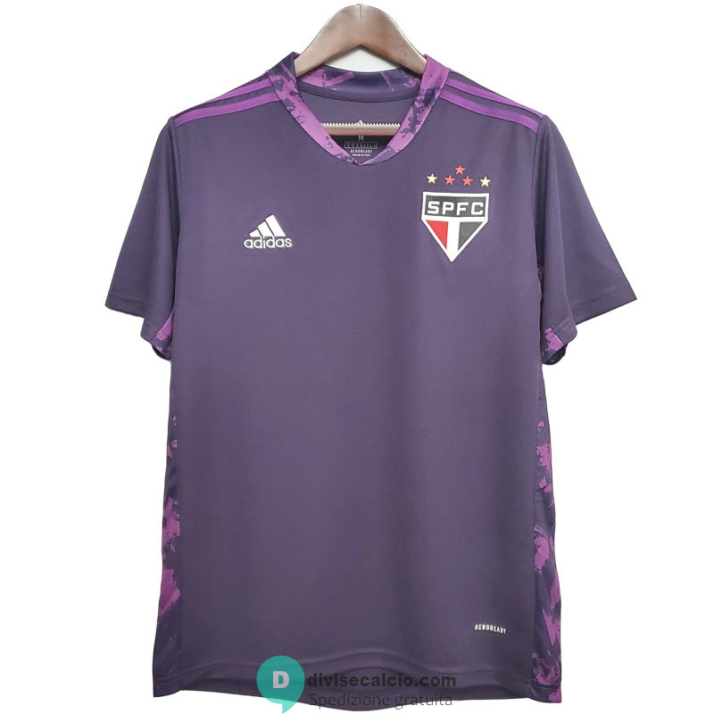 Maglia Sao Paulo FC Portiere Purple 2020/2021