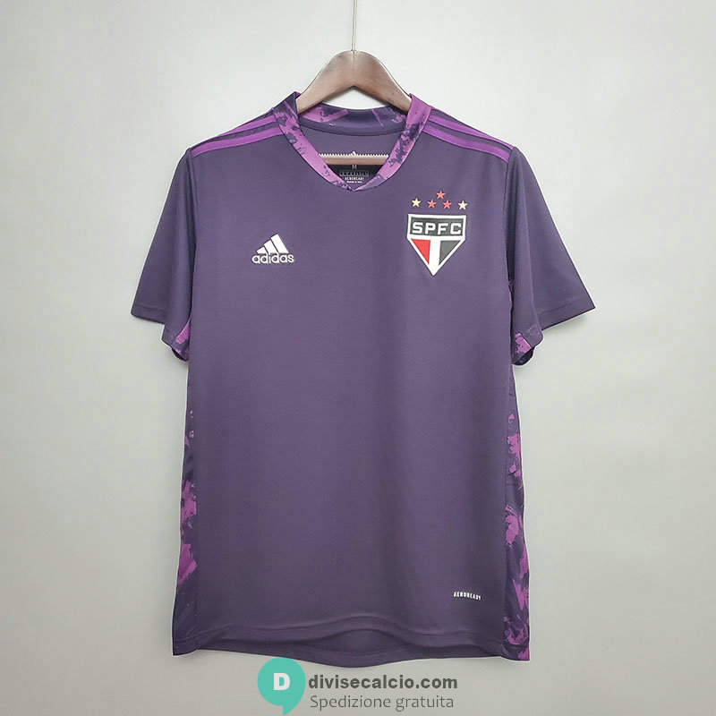 Maglia Sao Paulo FC Portiere Purple 2020/2021