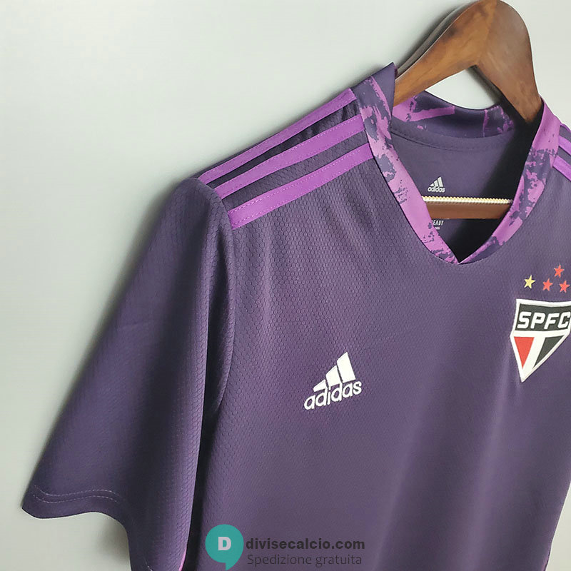 Maglia Sao Paulo FC Portiere Purple 2020/2021