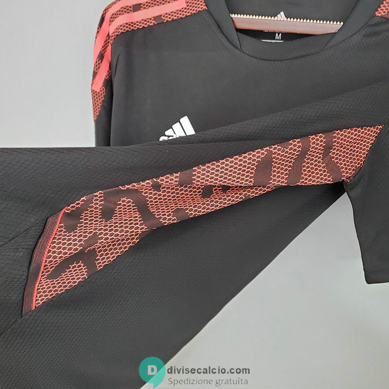 Maglia Sao Paulo FC Training Black Red 2021/2022