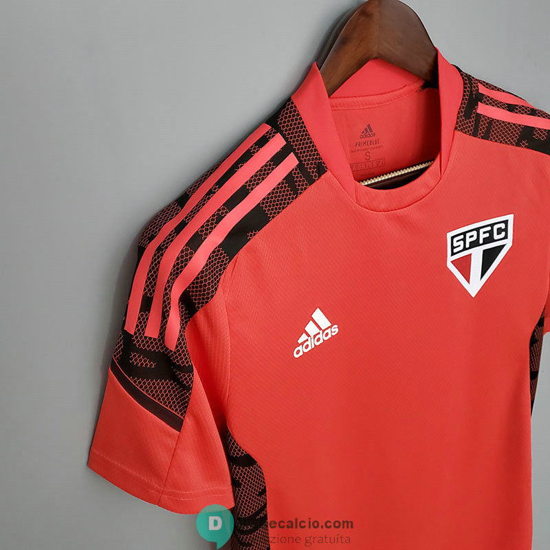 Maglia Sao Paulo FC Training Red Black 2021/2022