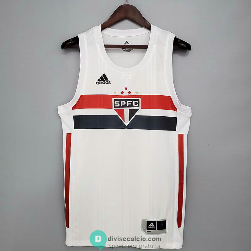 Maglia Sao Paulo FC Vest White 2021/2022