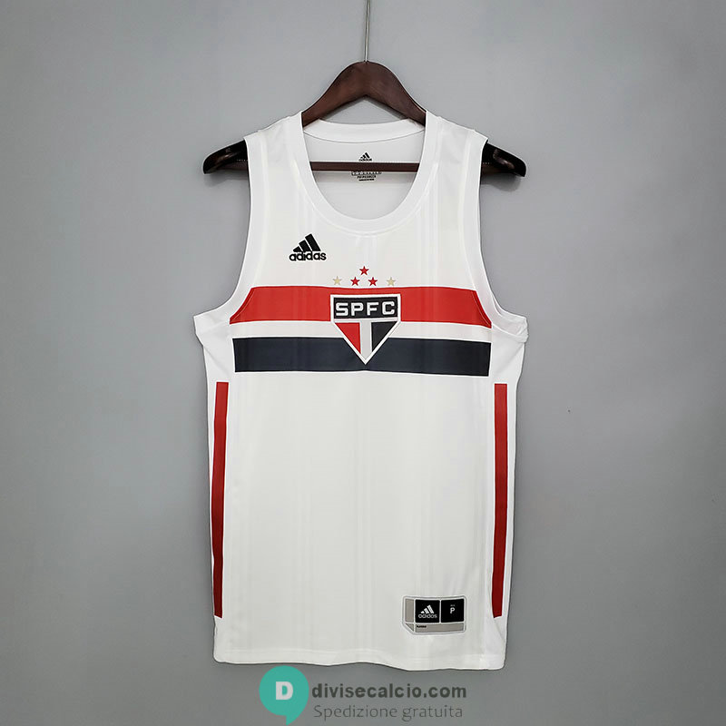 Maglia Sao Paulo FC Vest White 2021/2022