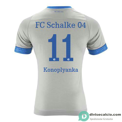 Maglia Schalke 04 Gara Away 11#Konoplyanka 2018-2019