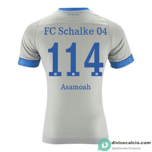 Maglia Schalke 04 Gara Away 114#Asamoah 2018-2019