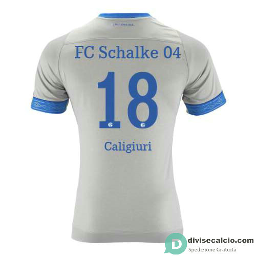 Maglia Schalke 04 Gara Away 18#Caligiuri 2018-2019